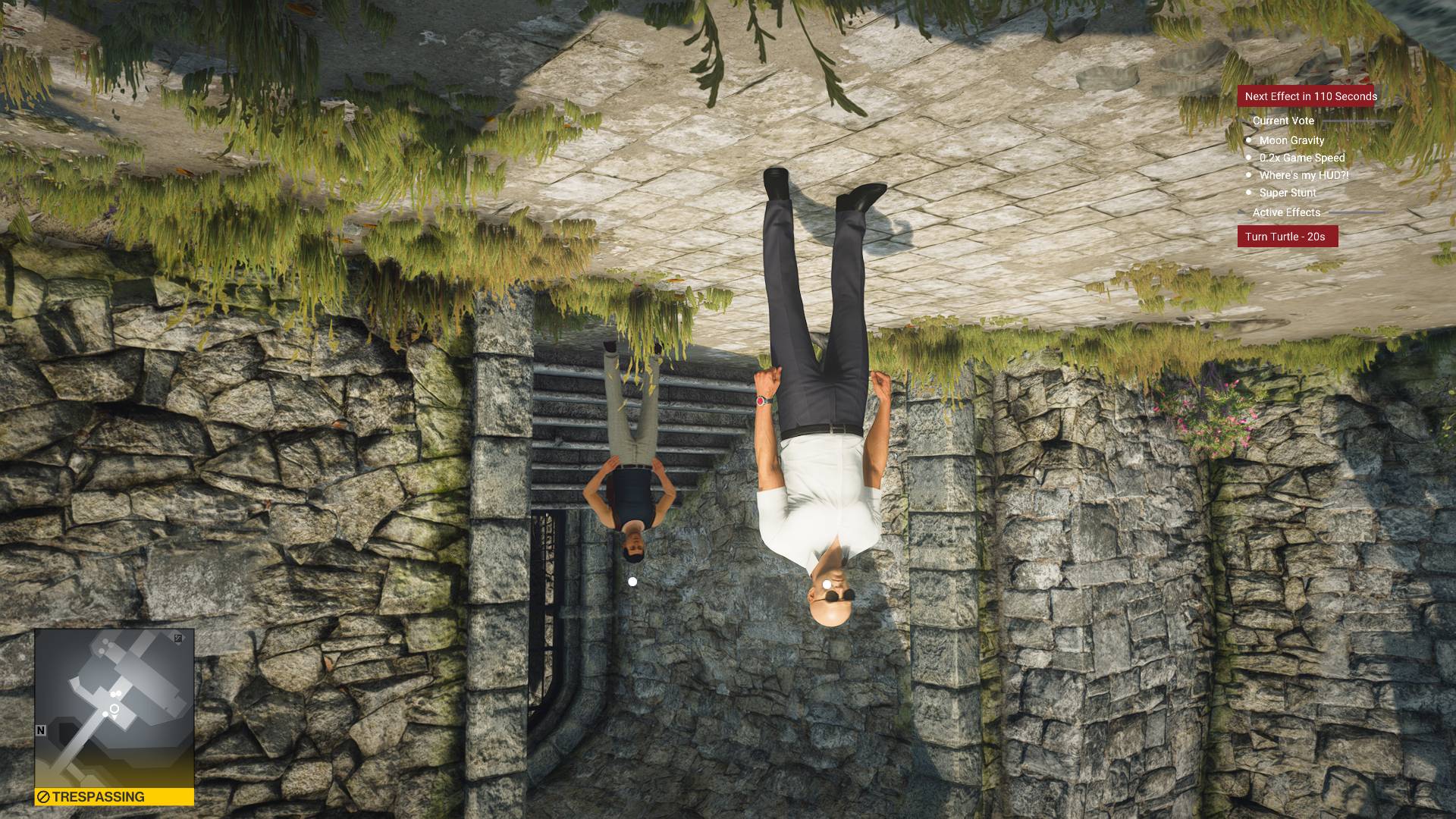 Chaos Mod effect: Screen Flip